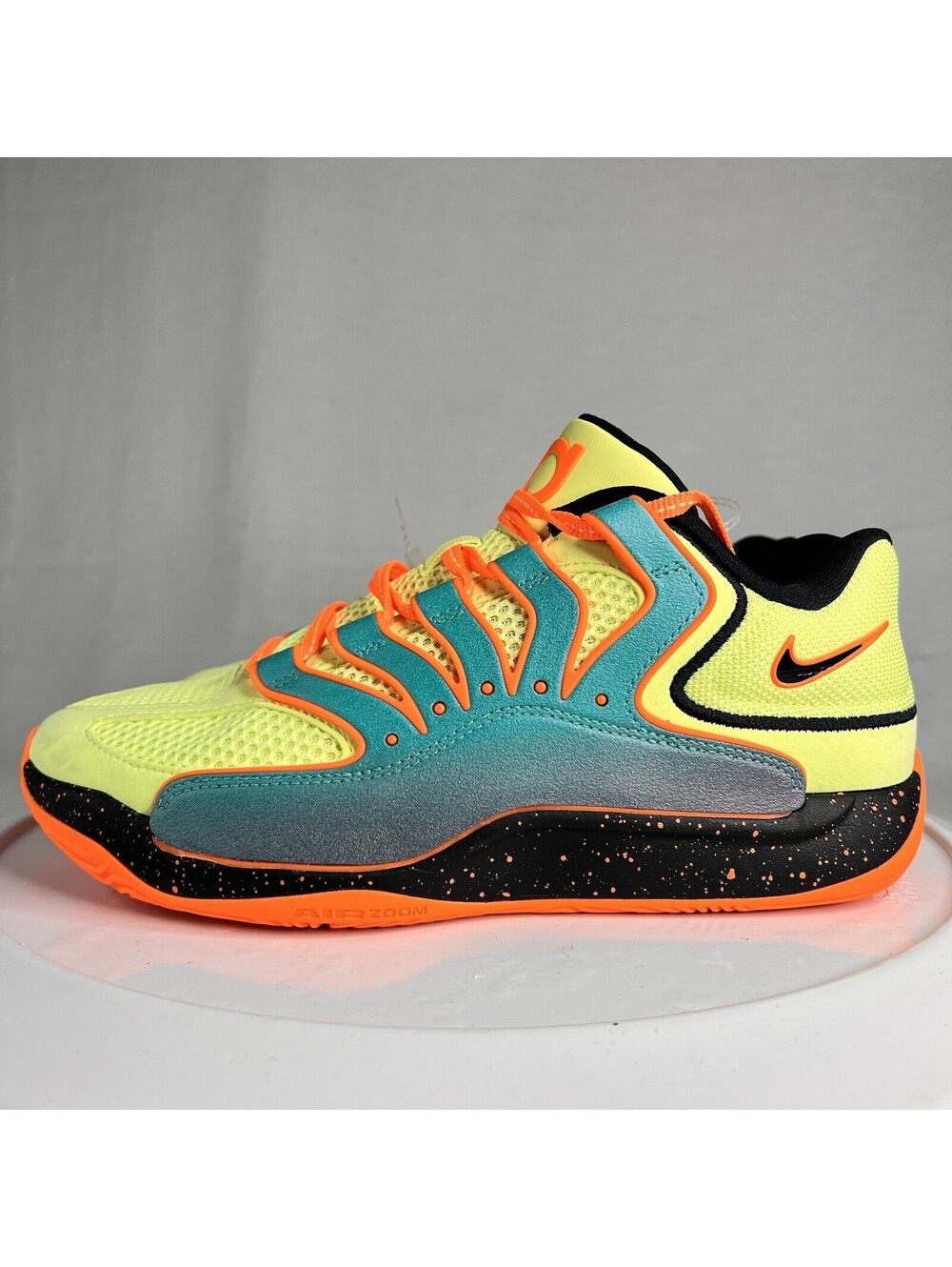 Nike KD18 NRG New Timeline Clear Jade Black Liquid Lime HV1993 301 Men's Size 8